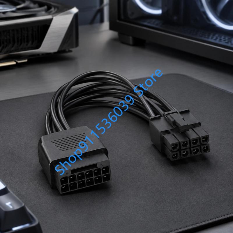 12 + 4-контактный порт 12VHPWR – обзор и цена Dual 8Pin To 16Pin 12Vhpwr Cable