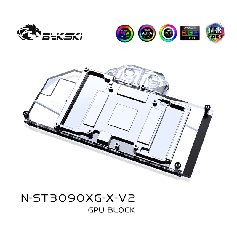 Водяной блок Bykski для Zotac  – обзор и цена Rtx 4090 Water Block