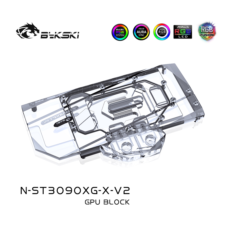 Водяной блок Bykski для Zotac  – обзор и цена Rtx 4090 Water Block